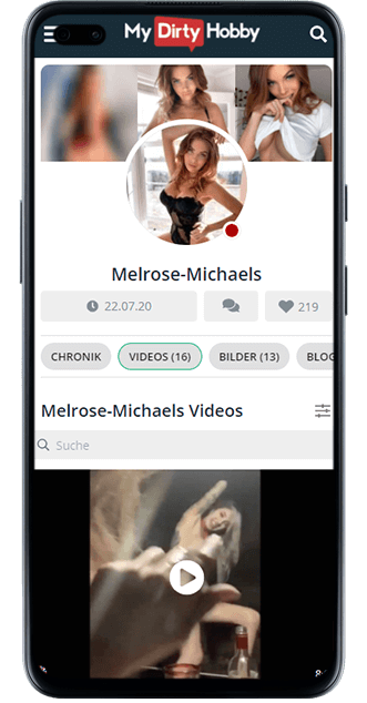 Melrose Michaels bei MyDirtyHobby